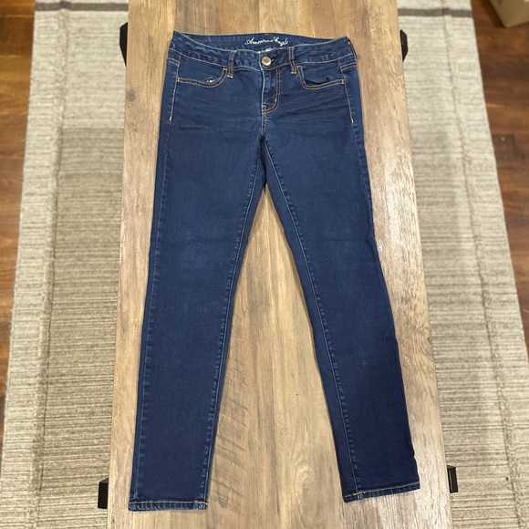AMERICAN EAGLE WOMENS JEGGING size 4 short - Picture 3 of 6
